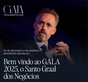 Dr. Jordan Peterson no Brasil em Julho de 2025