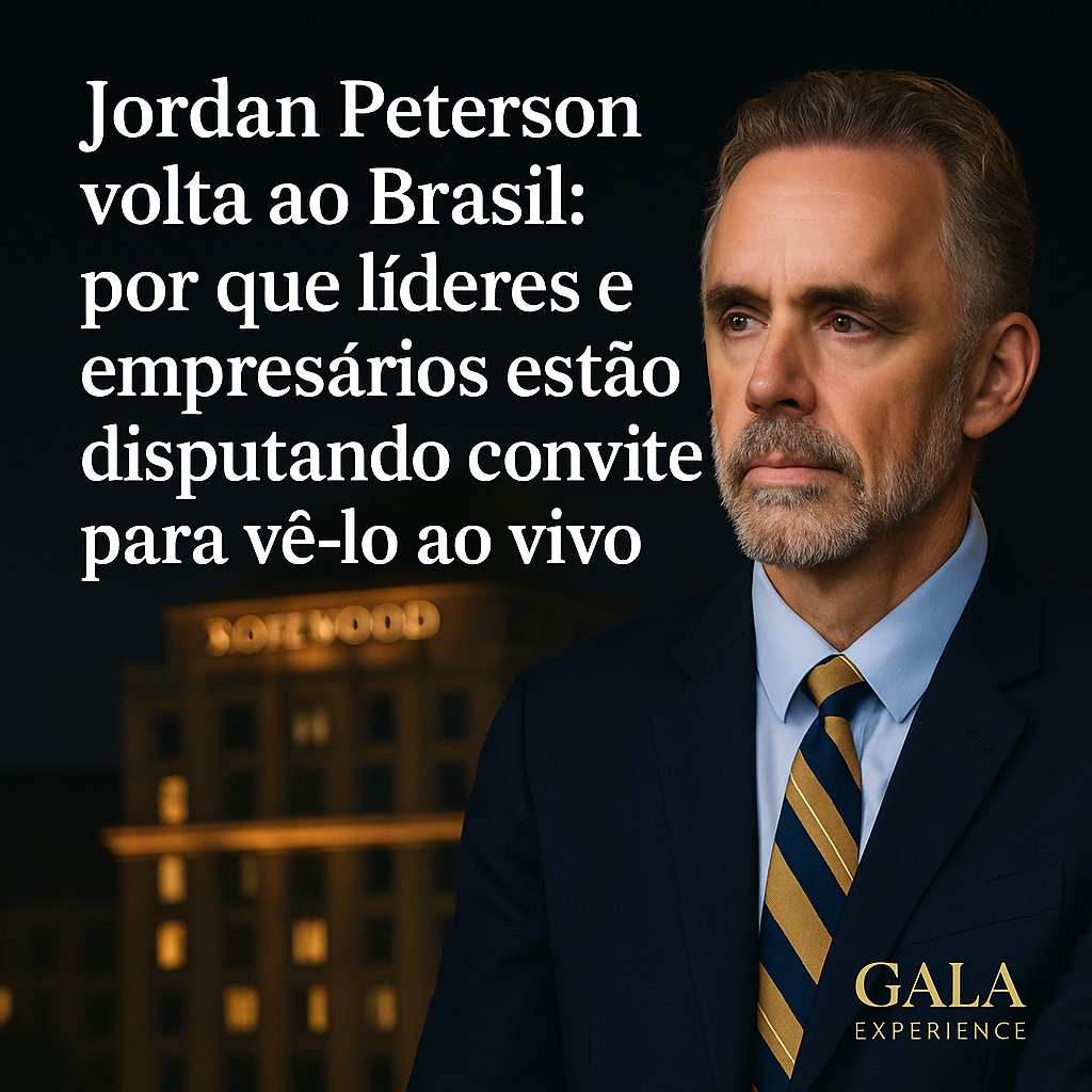 Dr. Jordan Peterson no Brasil